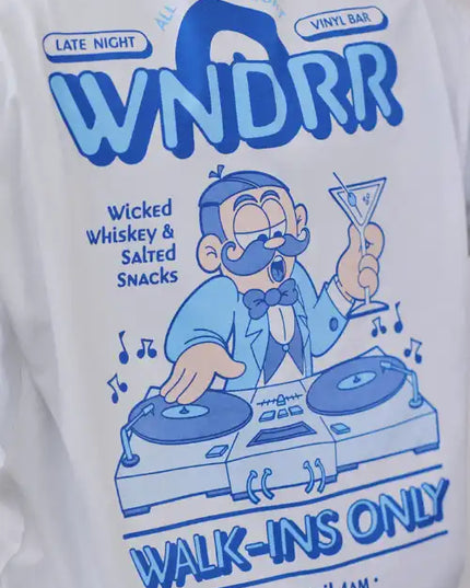 WNDRR - Vinyl Bar Box Fit Tee