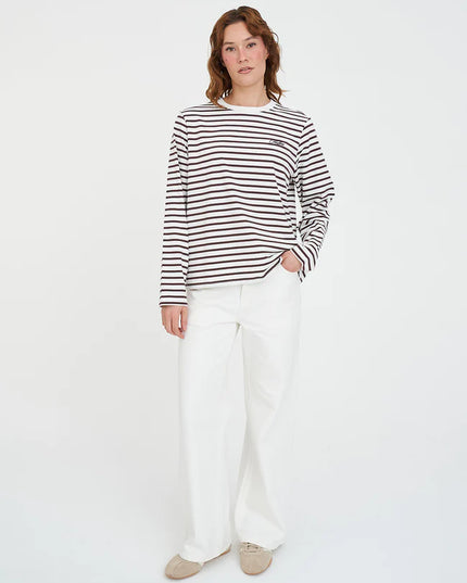 Huffer - Oui Oui Long Sleeve Relax Tee