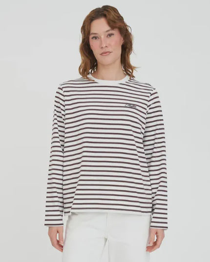 Huffer - Oui Oui Long Sleeve Relax Tee