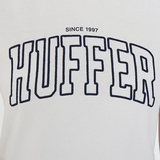 Huffer - Womens Ringer Tee/Crux