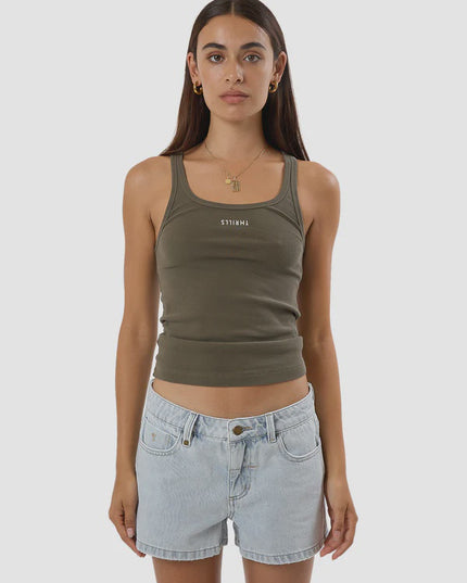 Thrills - Minimal Thrills Scoop Tank (Tarmac)