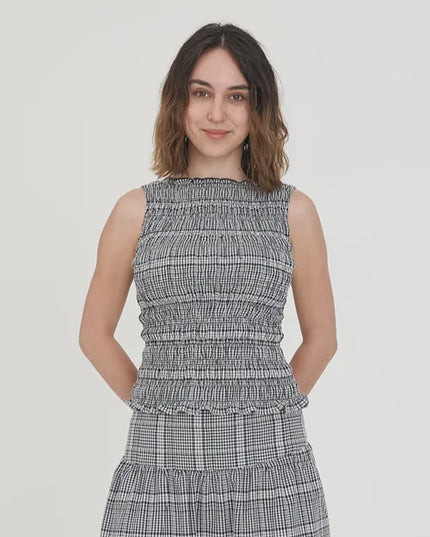Huffer - Gigi Shirred Top