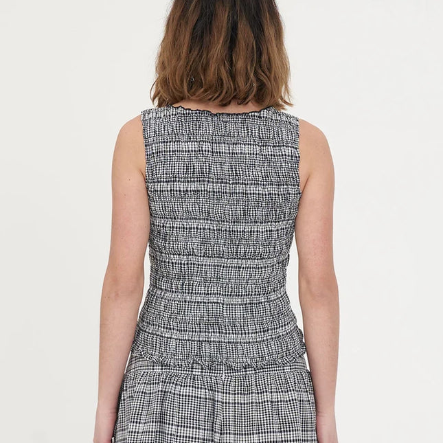 Huffer - Gigi Shirred Top