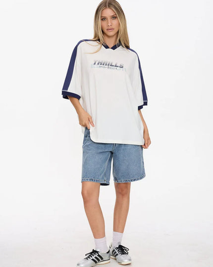 Thrills - Speed Kills V-Neck Oversized Tee