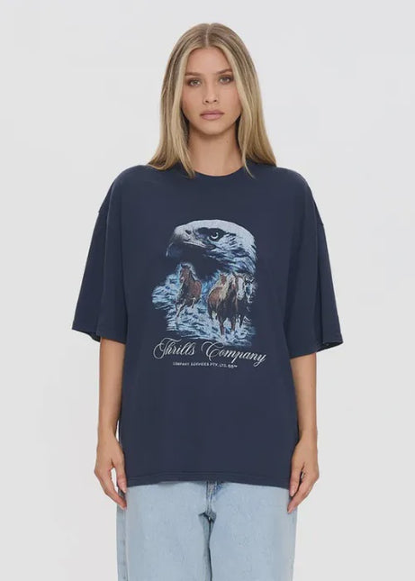 Thrills - Superior Power Box Fit Oversize Cropped Tee