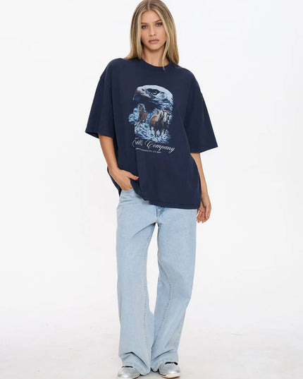 Thrills - Superior Power Box Fit Oversize Cropped Tee