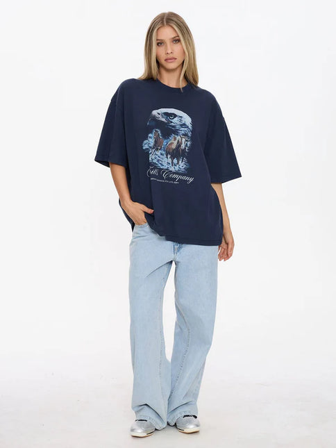 Thrills - Superior Power Box Fit Oversize Cropped Tee
