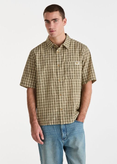 Wrangler - Boxcar Shirt (Forest Check)