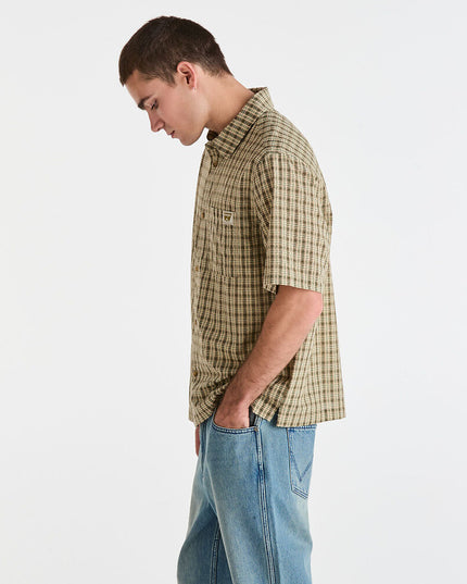 Wrangler - Boxcar Shirt (Forest Check)