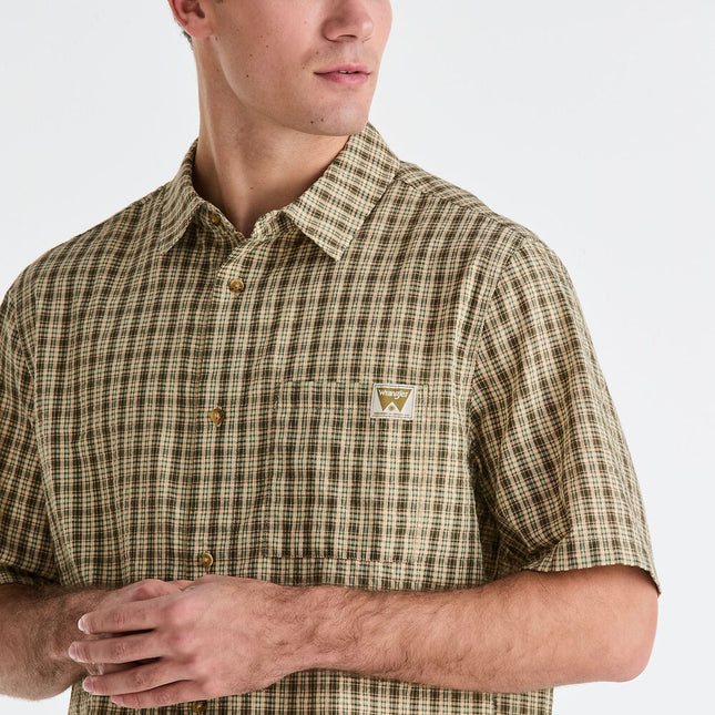 Wrangler - Boxcar Shirt (Forest Check)