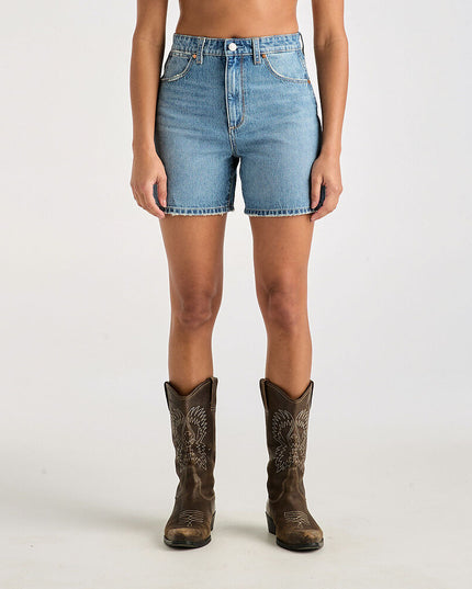 Wrangler - High A-Line Short (Blue Cult)