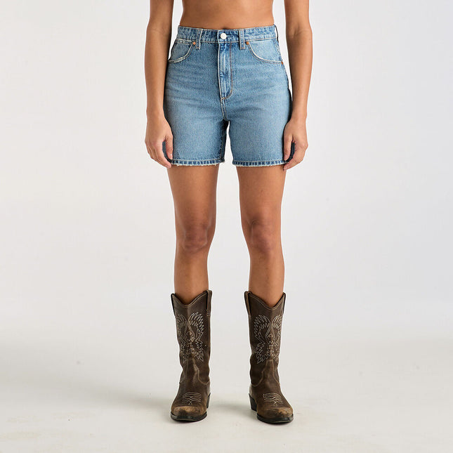 Wrangler - High A-Line Short (Blue Cult)