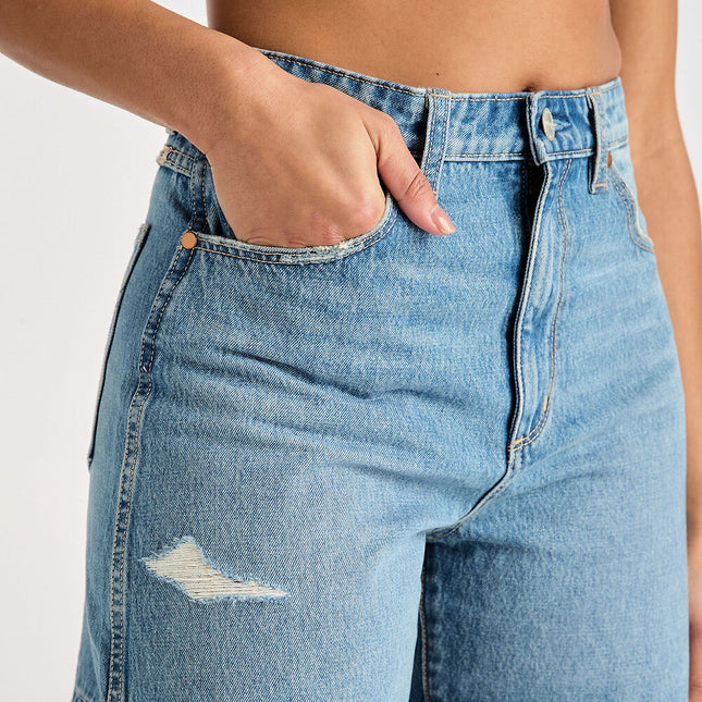 Wrangler - High A-Line Short (Blue Cult)