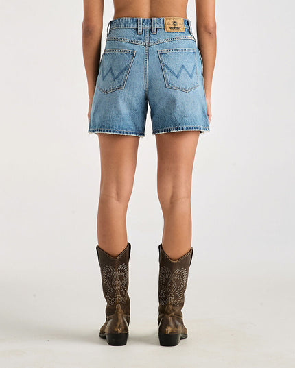 Wrangler - High A-Line Short (Blue Cult)