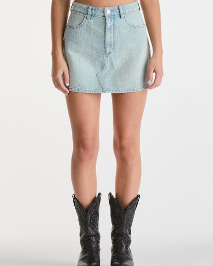 Wrangler - Repair Mini Skirt (Sun Bleached)