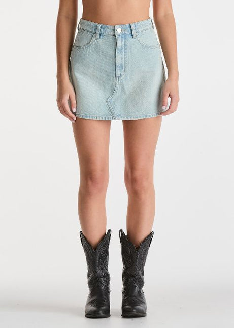 Wrangler - Repair Mini Skirt (Sun Bleached)