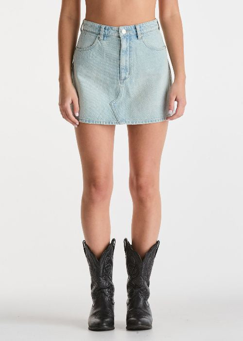 Wrangler - Repair Mini Skirt (Sun Bleached)