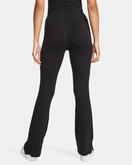 Nike - Sportswear Chill Knit Tight Mini Rib Flared Leggings