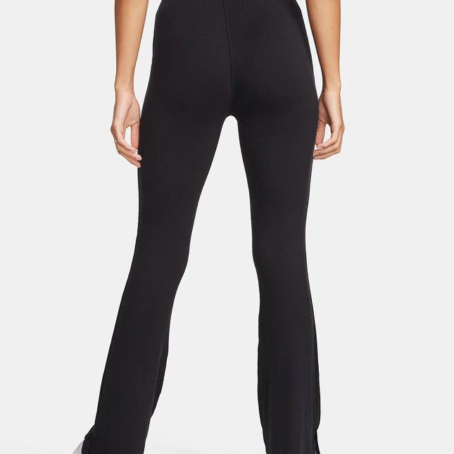 Nike - Sportswear Chill Knit Tight Mini Rib Flared Leggings