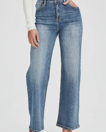 Junkfood Jeans - Wendy Short Stuff Jean (Denim Blue)
