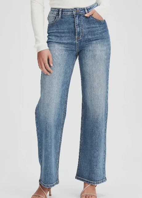 Junkfood Jeans - Wendy Short Stuff Jean (Denim Blue)