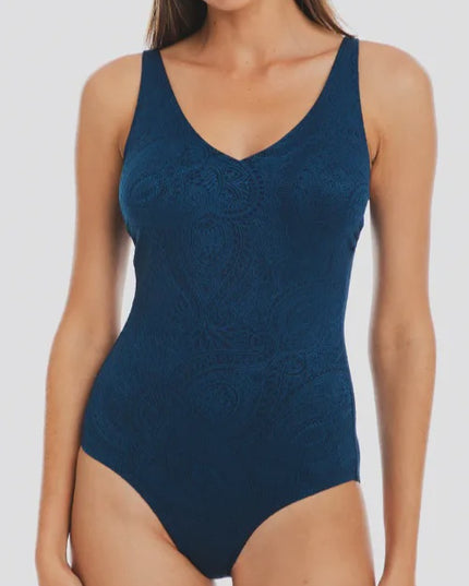 TOGS - Amalfi V Neck Plunge