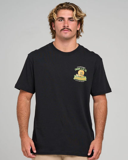 The Mad Hueys - Caught Fk All Jaw Tee