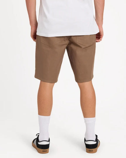 Volcom - Modown Canvas 5 Pocket Short (Teak)