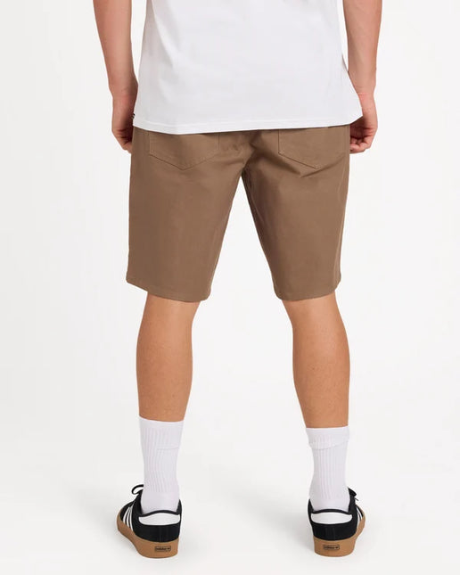 Volcom - Modown Canvas 5 Pocket Short (Teak)