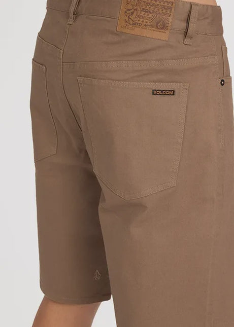 Volcom - Modown Canvas 5 Pocket Short (Teak)