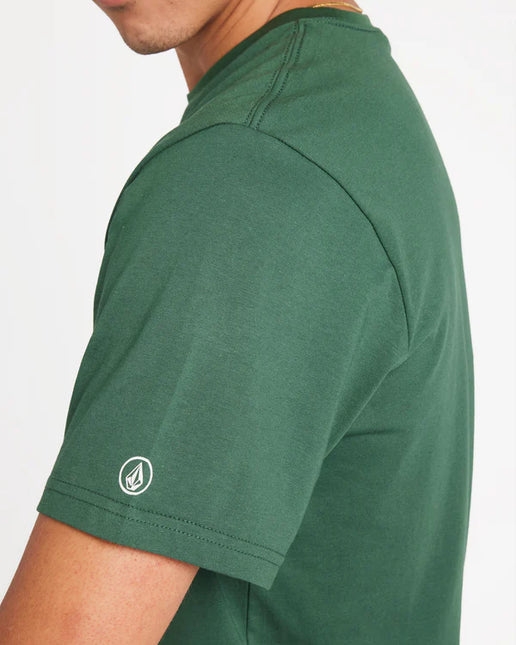 Volcom - Aus Solid Short Sleeve Tee (Billard)