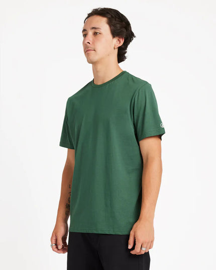 Volcom - Aus Solid Short Sleeve Tee (Billard)