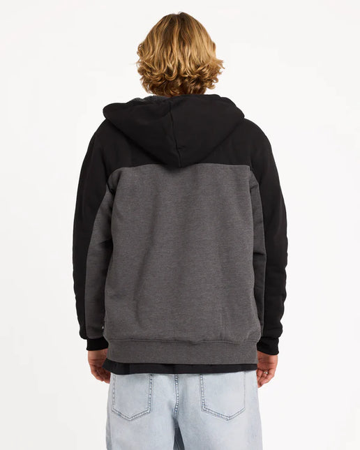Volcom - Men's Division Lined Zip Up Hoodie