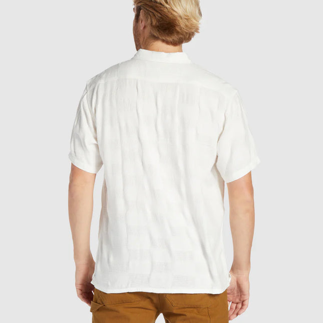 Billabong - Sundays Jaquard Short Sleeve Shirt (Off White)