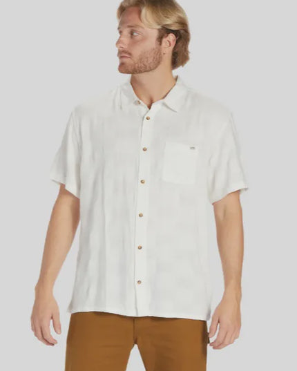 Billabong - Sundays Jaquard Short Sleeve Shirt (Off White)