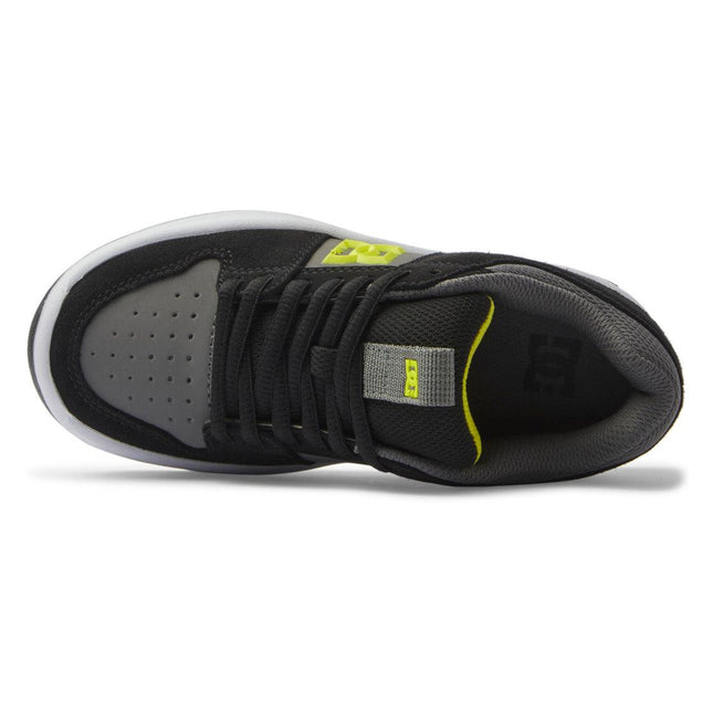 DC - Lynx Zero Youth Shoes Black/ Lime - Westside Surf + Street