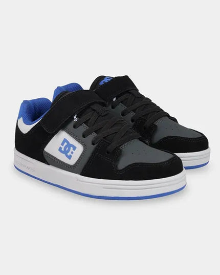 DC - Boys Manteca 4 (Black/Grey/Blue)