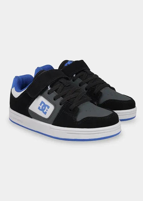 DC - Boys Manteca 4 (Black/Grey/Blue)