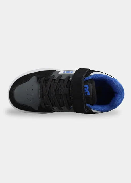 DC - Boys Manteca 4 (Black/Grey/Blue)