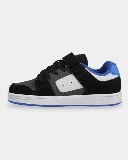 DC - Boys Manteca 4 (Black/Grey/Blue)