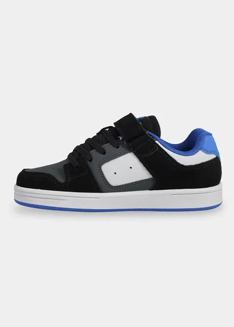 DC - Boys Manteca 4 (Black/Grey/Blue)
