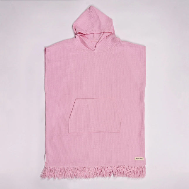 Ocean & Earth - Waffle Poncho - Ladies