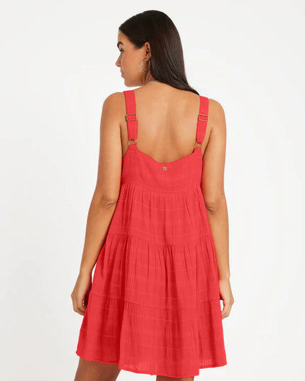 Volocm - Viper Mini Dress (Red)