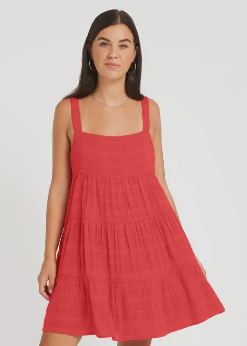 Volocm - Viper Mini Dress (Red)