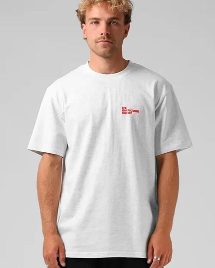 RPM - Base Tee (White Marle)