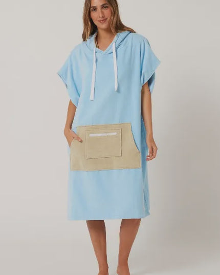 Ocean & Earth - Ladies Daydream Hooded Poncho