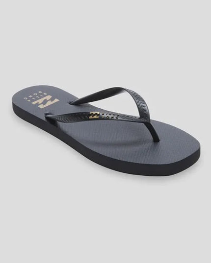 Billabong - Fiji Square Toe Jandal (Black/Gold)
