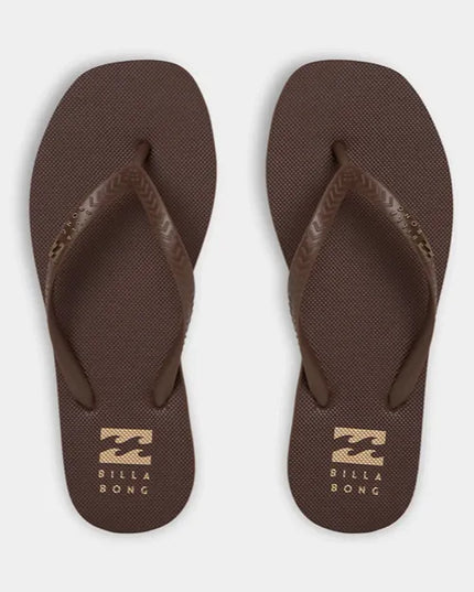 Billabong - Fiji Square Toe Jandal (Brown)