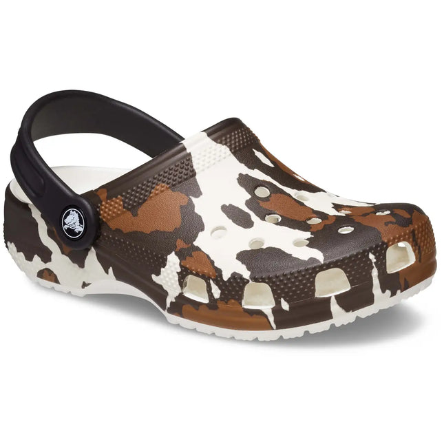 Crocs - Classic Cow Print Clog Kids