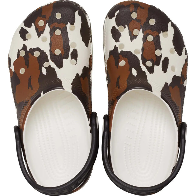 Crocs - Classic Cow Print Clog Kids